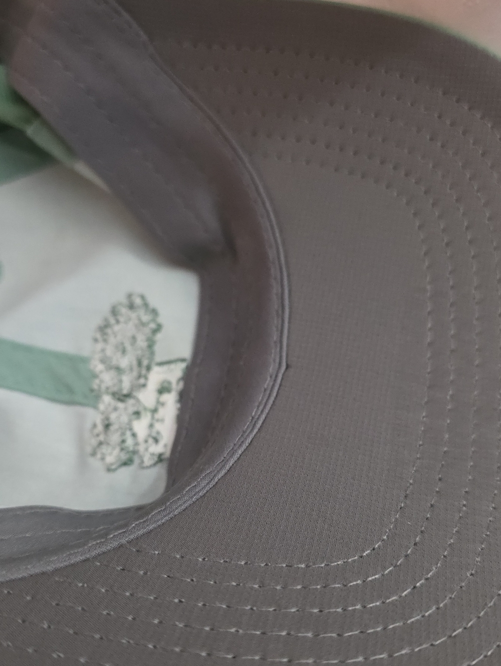 Torrey Pines Embroidered Golf Hat - Light Sage Green - Picture 5 of 5